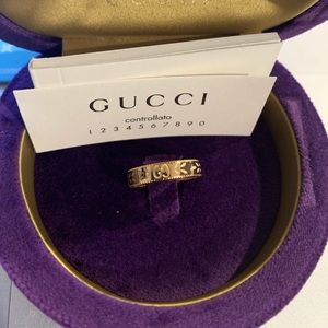 SOLD - Gucci Icon Blossom Ring 18k Gold